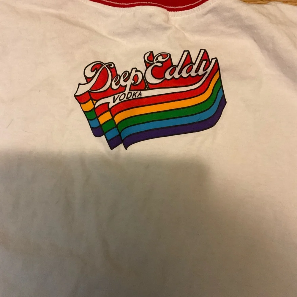 NWOT Red Ringer Pride T Shirt - Picture 4 of 4